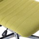Sonata Трапезни столове, 2 бр, зелени, текстил