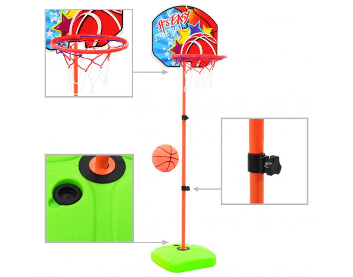 Sonata Детски комплект баскетболен кош и топка