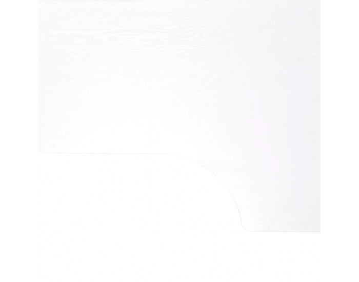 Sonata Компютърно бюро, бяло, 120x72x70 см