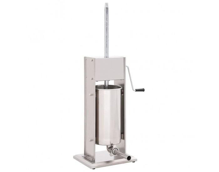 Sonata Ръчна пълначка за наденици, сребриста, 15 л, неръждаема стомана