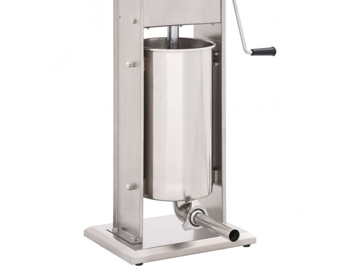 Sonata Ръчна пълначка за наденици, сребриста, 15 л, неръждаема стомана