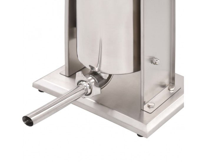 Sonata Ръчна пълначка за наденици, сребриста, 15 л, неръждаема стомана