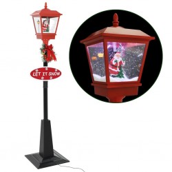 Sonata Празнична улична лампа с Дядо Коледа, 180 см, LED - Сезонни и Празнични Декорации