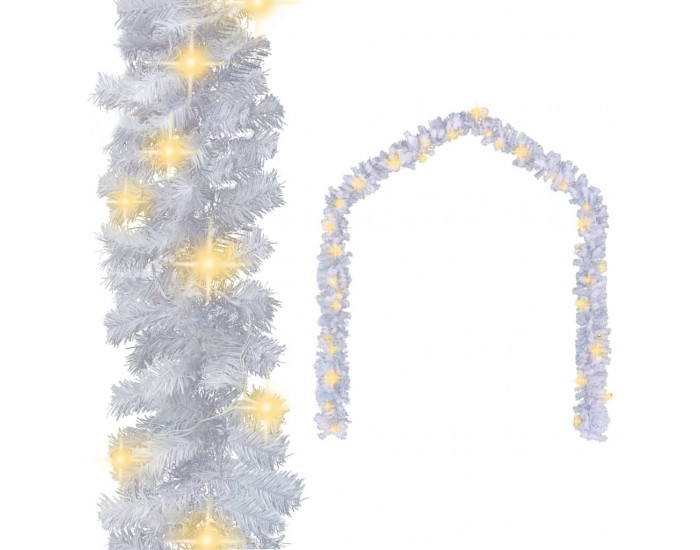 Sonata Коледен гирлянд с LED лампички, 5 м, бял