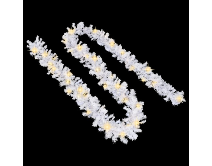 Sonata Коледен гирлянд с LED лампички, 20 м, бял