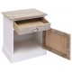 Sonata Нощни шкафчета, 2 бр, 38x28x45 см, дърво от пауловния