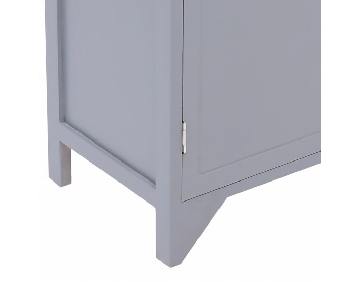 Sonata Страничен шкаф, сив, 60x30x75 см, пауловния