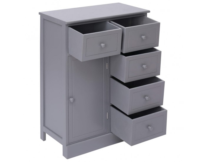 Sonata Бюфет с 10 чекмеджета, сив, 113x30x79 см, дърво