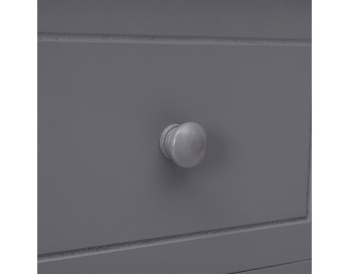 Sonata Бюфет с 10 чекмеджета, сив, 113x30x79 см, дърво