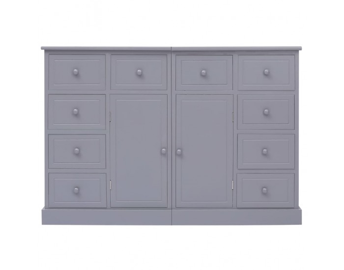Sonata Бюфет с 10 чекмеджета, сив, 113x30x79 см, дърво
