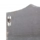 Sonata Стенна закачалка за палта, сива, 50x10x23 см, дърво
