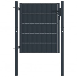Sonata Порта за ограда, стомана, 100x81 см, антрацит - Огради