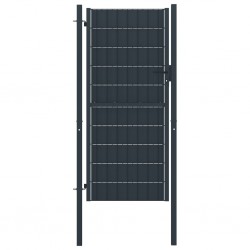 Sonata Порта за ограда, стомана, 100x124 см, антрацит - Огради