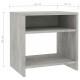 Sonata Нощни шкафчета, 2 бр, бетоново сиво, 40x30x40 см, ПДЧ