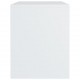 Sonata Нощни шкафчета, бяло със силен гланц, 2 бр, 40x30x40 см, ПДЧ