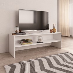 Sonata ТВ шкаф, бял, 120x40x40 см, ПДЧ - ТВ шкафове