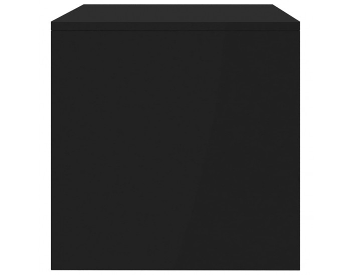 Sonata ТВ шкаф, черен, 100x40x40 см, ПДЧ
