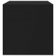 Sonata ТВ шкаф, черен, 100x40x40 см, ПДЧ