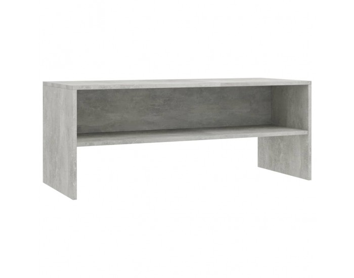 Sonata ТВ шкаф, бетонно сив, 100x40x40 см, ПДЧ