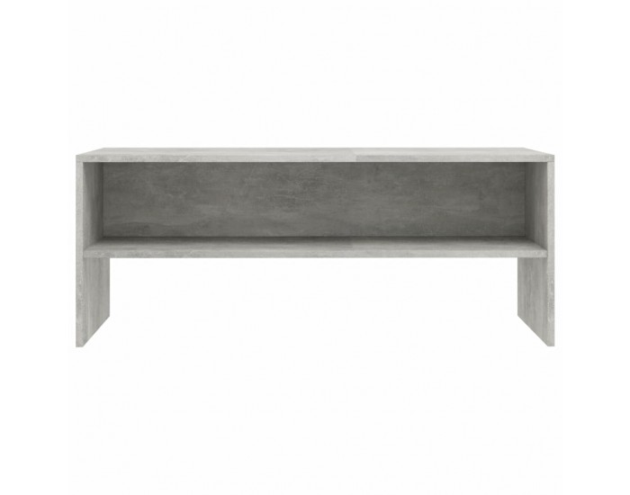 Sonata ТВ шкаф, бетонно сив, 100x40x40 см, ПДЧ