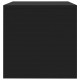 Sonata Нощни шкафчета, 2 бр, черни, 40x30x30 см, ПДЧ