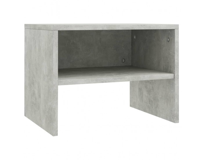 Sonata Нощни шкафчета, 2 бр, бетоново сиво, 40x30x30 см, ПДЧ