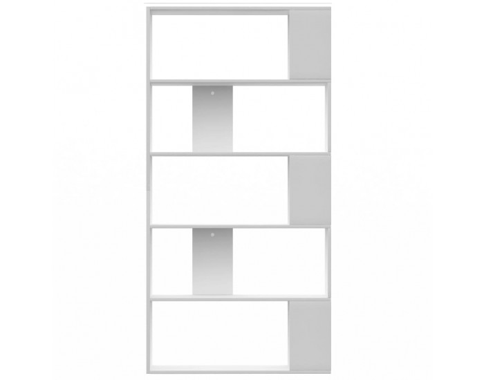 Sonata Библиотека/разделител за стая, бяла, 80x24x159 см, ПДЧ