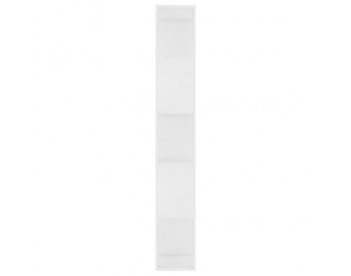 Sonata Библиотека/разделител за стая, бяла, 45x24x159 см, ПДЧ