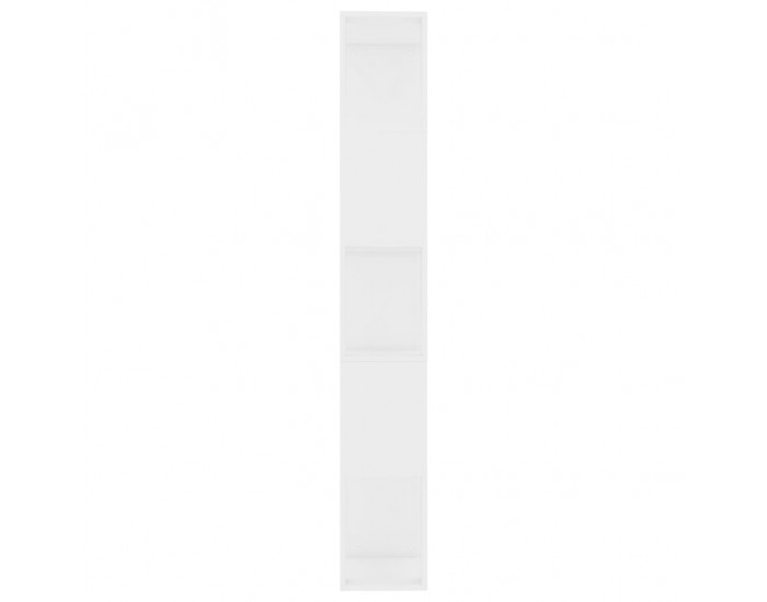 Sonata Библиотека/разделител за стая, бял гланц, 45x24x159 см, ПДЧ Sonata Библиотека/разделител за стая, бял гланц, 45x24x159 см, ПДЧ