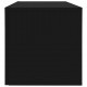 Sonata Кутия за грамофонни плочи, черна, 71x34x36 см, ПДЧ