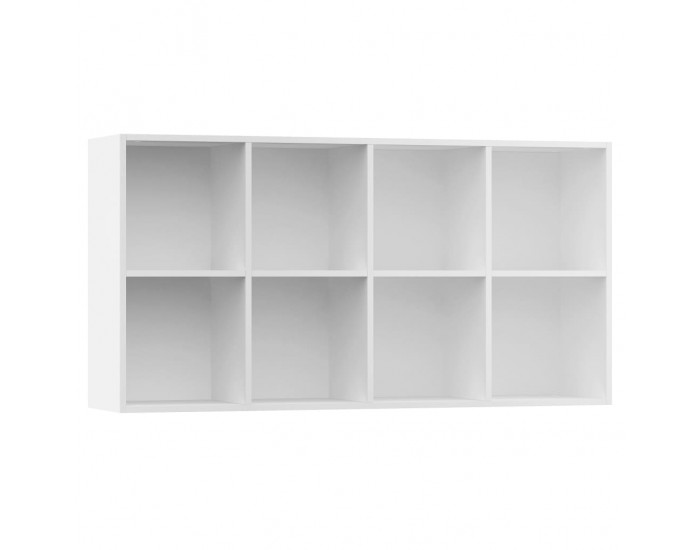 Sonata Библиотека/бюфет, бяла, 66x30x130 см, ПДЧ