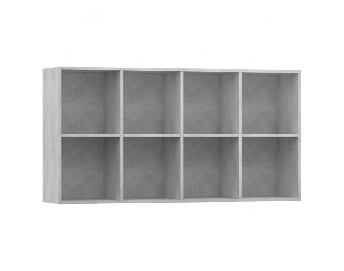 Sonata Библиотека/бюфет, бетонно сива, 66x30x130 см, ПДЧ