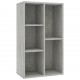 Sonata Библиотека/бюфет, бетонно сива, 45x25x80 см, ПДЧ