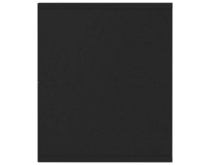 Sonata Библиотека/ТВ шкаф, черна, 143x30x36 см