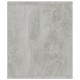 Sonata Библиотека/ТВ шкаф, бетонно сива, 143x30x36 см