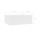 Sonata Нощни шкафчета за стена, 2 бр, бели, 40x30x15 см, ПДЧ