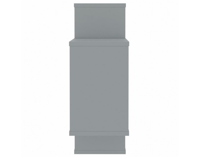 Sonata Стенни рафтове, сиви, 104x20x60 см, ПДЧ
