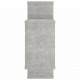 Sonata Стенни рафтове, бетонно сиви, 104x20x60 см, ПДЧ