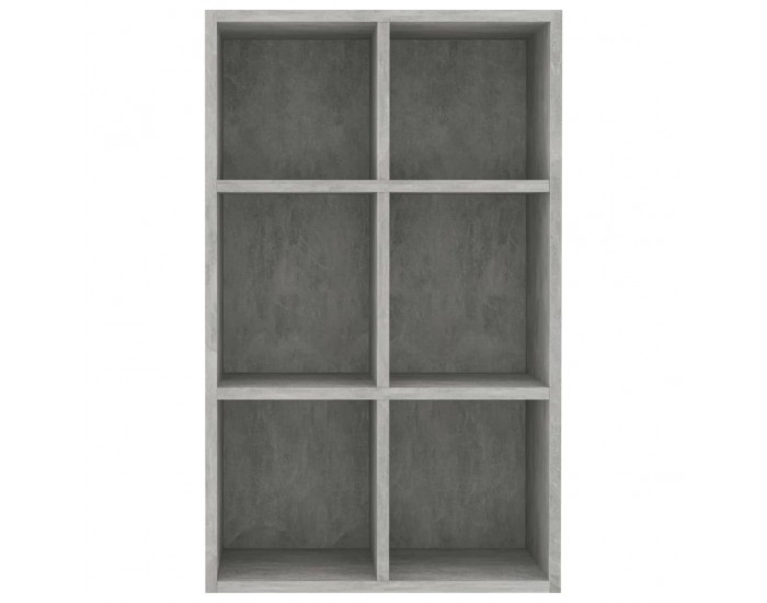 Sonata Библиотека/бюфет, бетонно сива, 66x30x97,8 см, ПДЧ