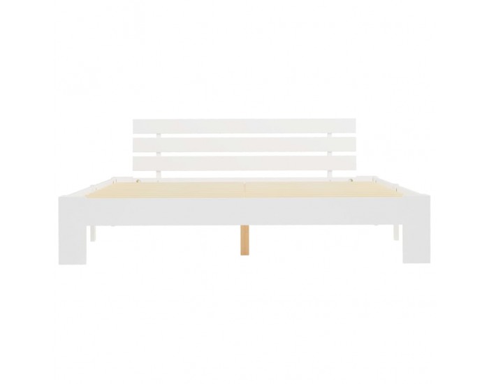 Sonata Рамка за легло, бяла, бор масив, 180х200 см