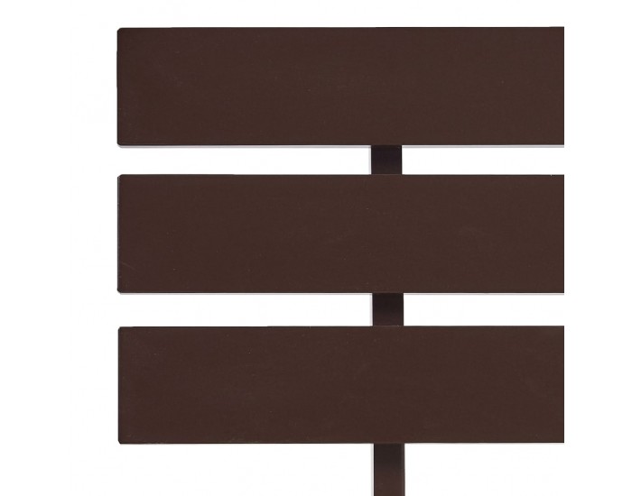 Sonata Рамка за легло, тъмнокафява, бор масив, 120x200 см