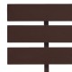 Sonata Рамка за легло, тъмнокафява, бор масив, 120x200 см