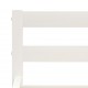 Sonata Рамка за легло, бяла, бор масив, 140х200 см