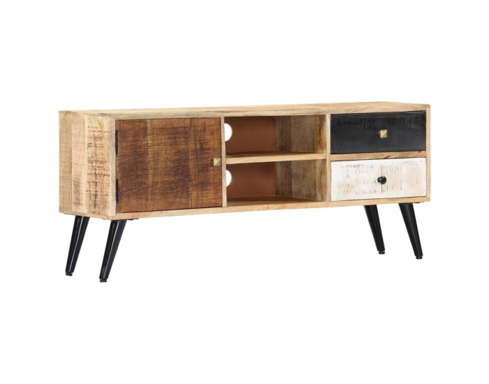 Sonata ТВ шкаф, 115x30x47 см, мангово дърво масив