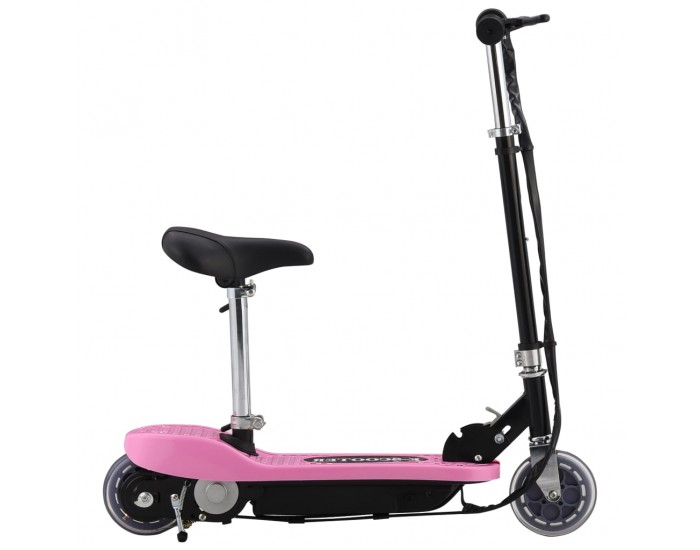 Sonata Електрически скутер със седалка, 120 W, розов