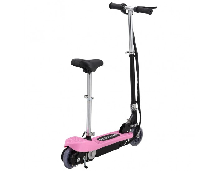 Sonata Електрически скутер със седалка, 120 W, розов