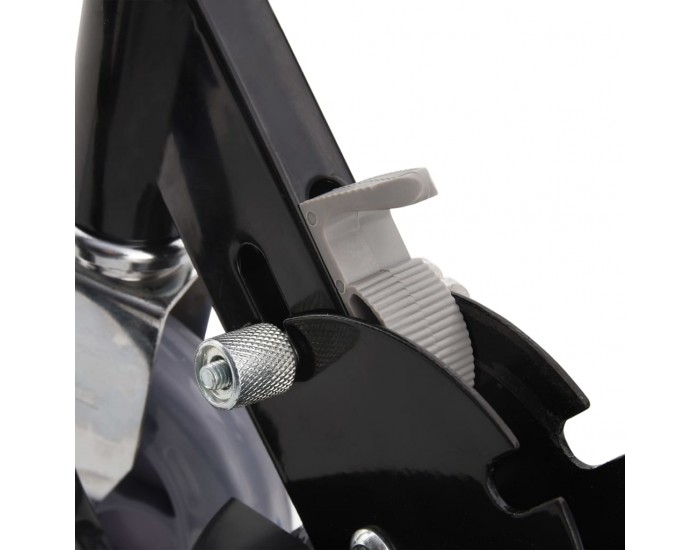 Sonata Електрически скутер със седалка и LED, 120 W, черен