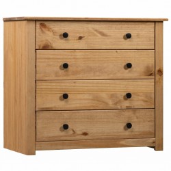 Sonata Страничен шкаф, 80x40x73 см, бор, Panama Range - Шкафове, Витрини, Модулни секции