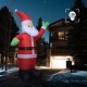Sonata Надуваем Дядо Коледа, LED, IP44, 600 см, XXL