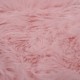Sonata Килим, 60x90 см, изкуствена овча кожа, розов